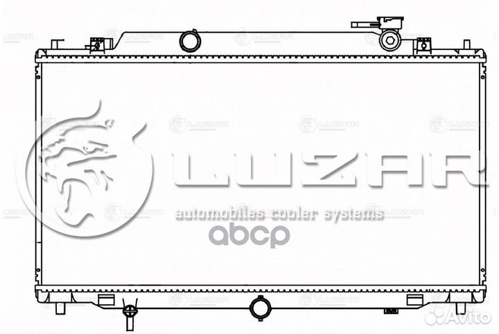 Радиатор охл. для а/м Mazda 6 (GJ) (12) M/A (L