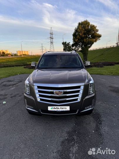 Cadillac Escalade 6.2 AT, 2016, 91 700 км