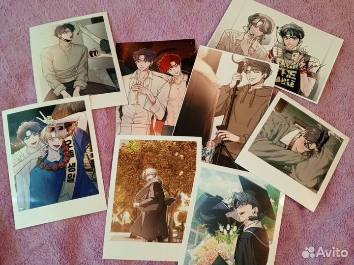 Поларойд фото открытка Sketch