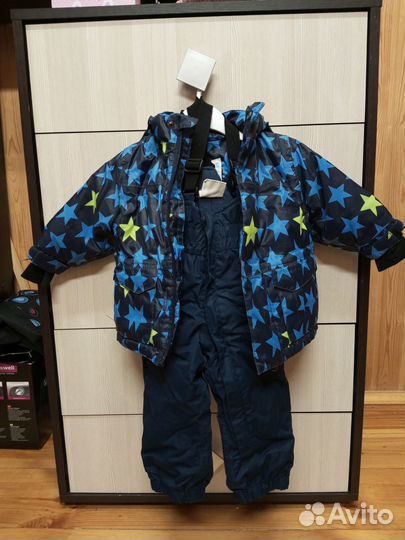 Куртка + полукомбинезон демисезонный 74