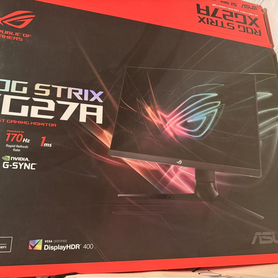 Игровой монитор Asus rog strix 27 XG