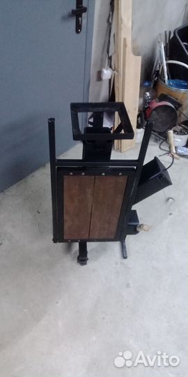 Ракетная печь со складным столиком + кочерга