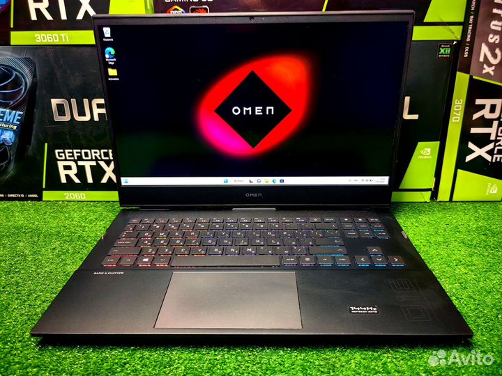 Игровой ноутбук Omen Ryzen 7 5800H / RX 6600 8 Gb