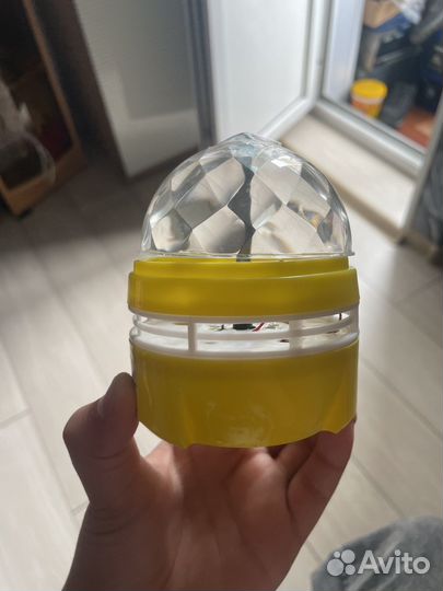 Диско шар, цветомузыка