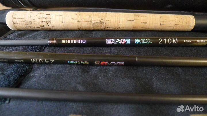 Спиннинг shimano exage stc 2.10-2.40, 10-30г