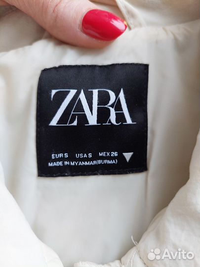 Куртка рубашка zara
