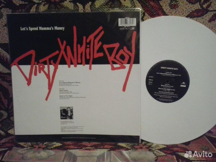 Виниловая пластинка Dirty White Boy (metal)