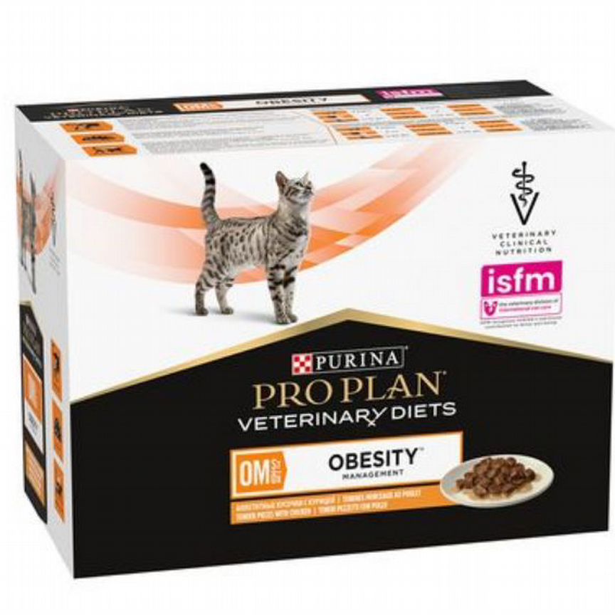 Purina PRO plan OM ST/OX Obesity курица