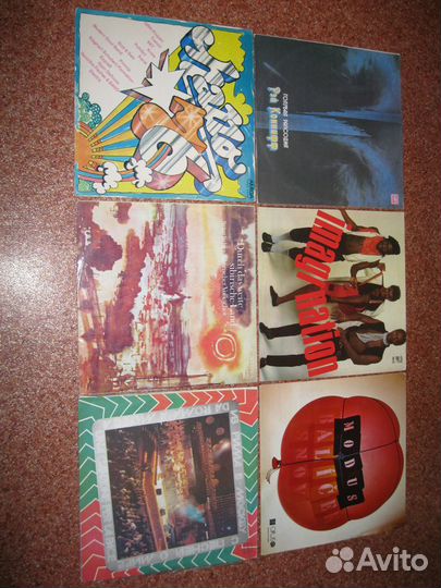 Пластинки rock, pop, jazz