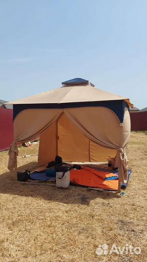 Тент шатер для дачи