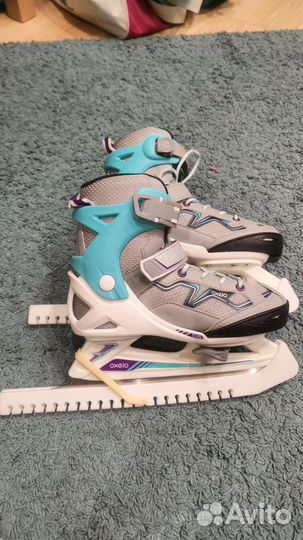 Коньки детские раздвижные 32-35