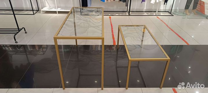 Стол стеклянный