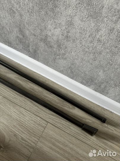 Гардина металлическаяна кольцах