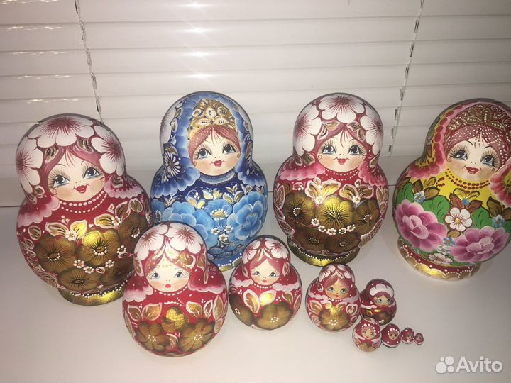 Матрёшка 10 в 1 Русский сувенир