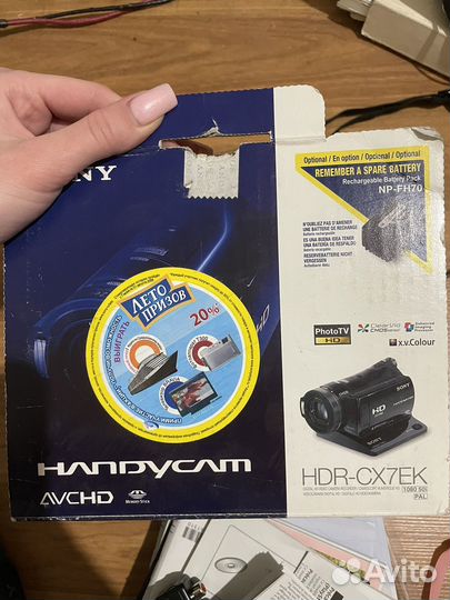Видеокамера sony handycam full hd 1080