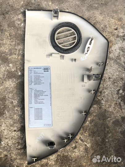 Накладка торпедо Audi A6 C6 4F1857086