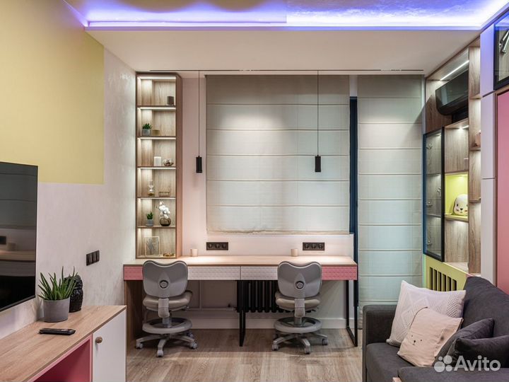 Римские шторы Лавандовые RAL8117