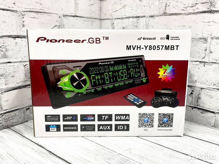 Магнитола Pioneer.GB MVH-Y8057MBT