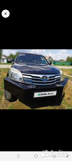 Передний бампер hover h3