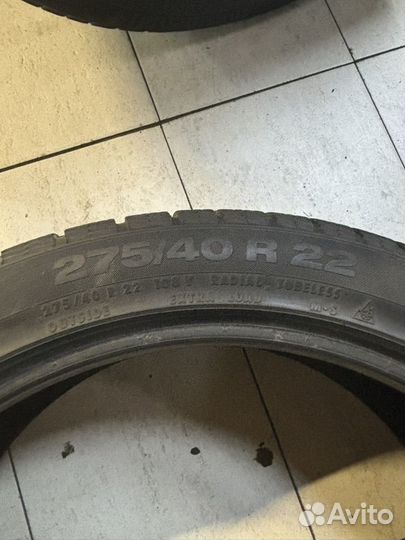 Continental ContiCrossContact Winter 275/40 R22