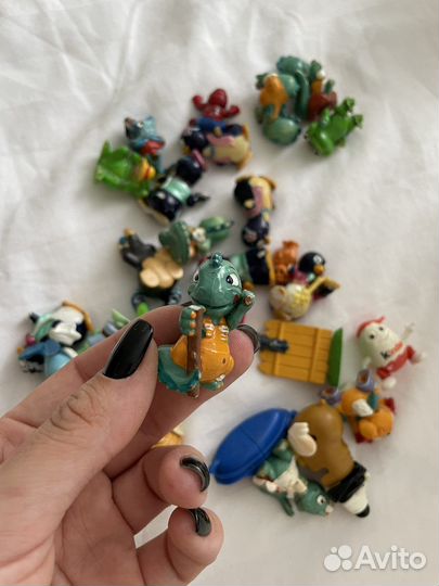 Игрушки из киндера /макдональса