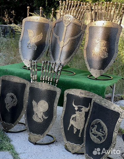 Щит +шампура +предметы