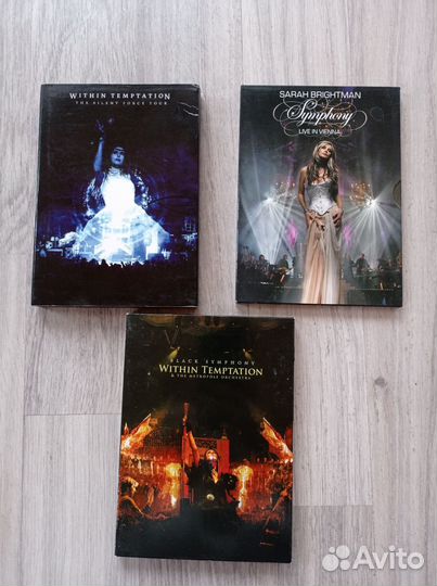 Dvd диски с концертами