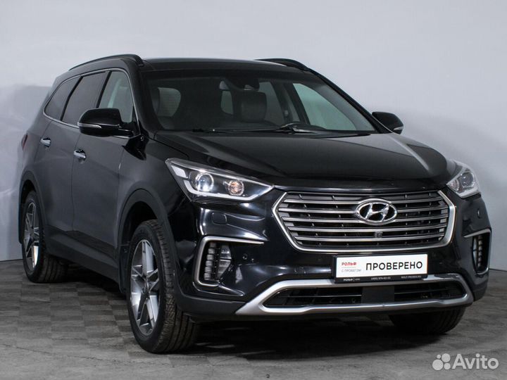 Hyundai Grand Santa Fe 3.0 AT, 2017, 124 150 км