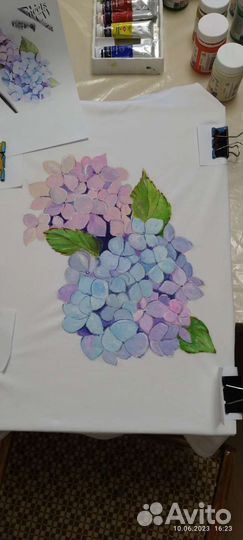 Футболка роспись