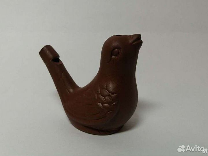 Статуэтка СССР Каменная куропатка лфз, свистулька