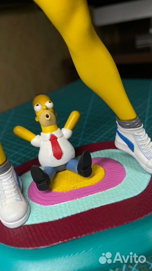 Фигурка из Симпсонов Мардж печать 3Д