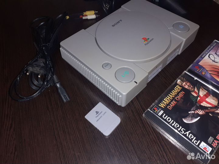 Sony playstation 1 Fat (scph 9002) установлен чип