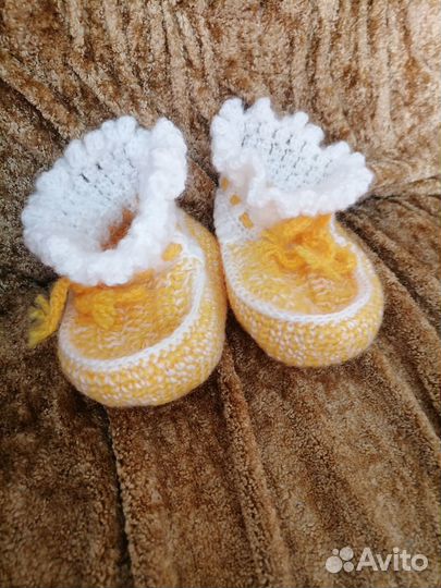 Пинетки вязаные