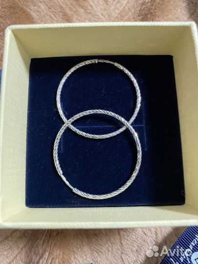 Серебряные серьги