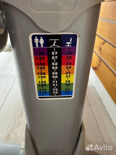 Детская растущая парта стол