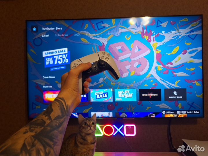 Подписка PlayStation plus 12 мес