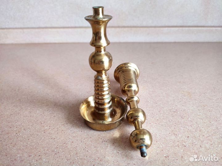 Подсвечник латунь СССР