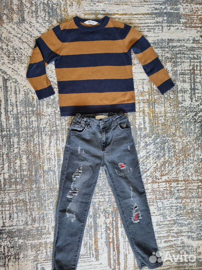 Детская одежда для мальчика пакетом 116 размер