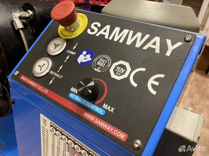 Станок для обжима рвд Samway p-32