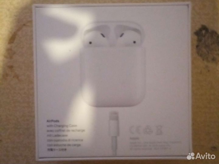 Беспроводные наушники apple airpods 2