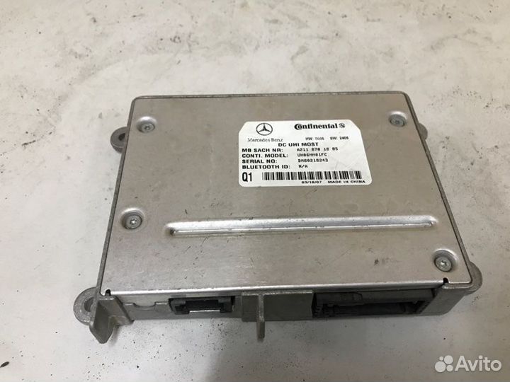 Блок управления телефоном Mercedes Cls-Class W219