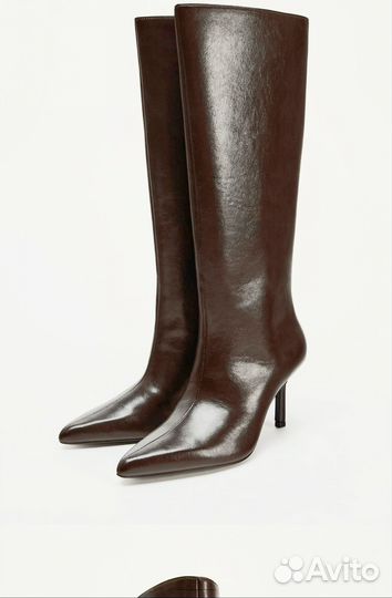 Сапоги zara новые 38 рр