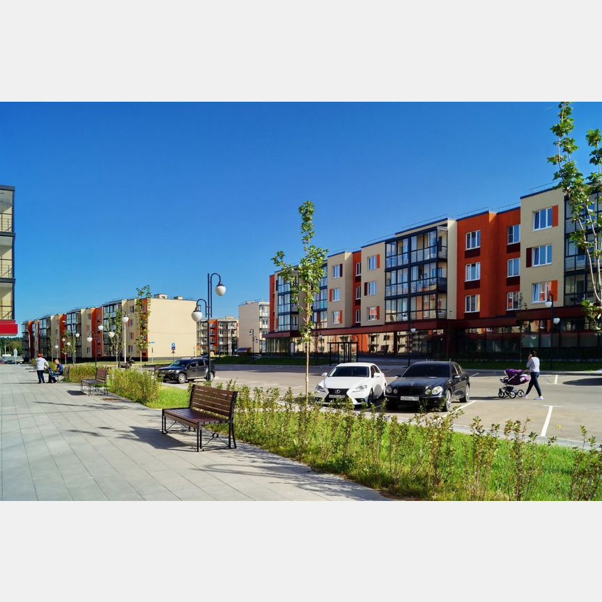 1-к. квартира, 41,1 м², 4/4 эт.