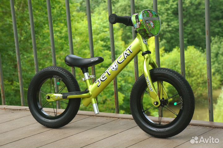 Беговел JetCat 12 Sport Slt Air Green