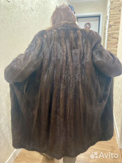 Шуба норковая 52
