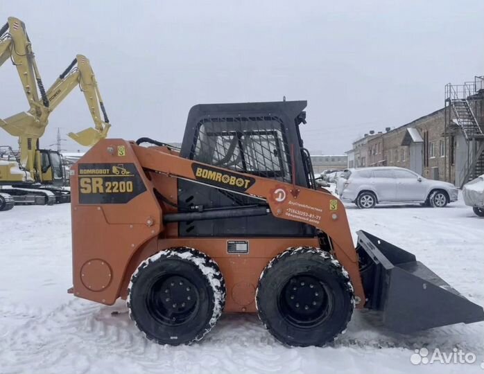 Мини-погрузчик BOMROBOT SR2200, 2023