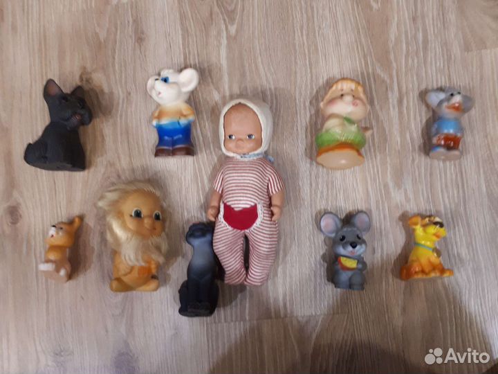 Резиновые игрушки СССР