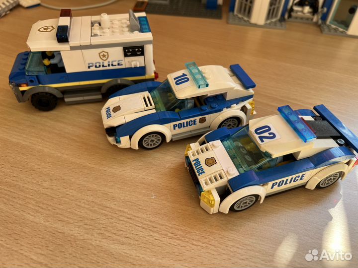 Lego полиция машинки