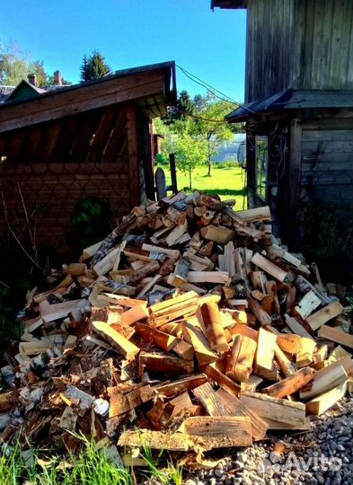 Дрова навалом Березовые в Выборге