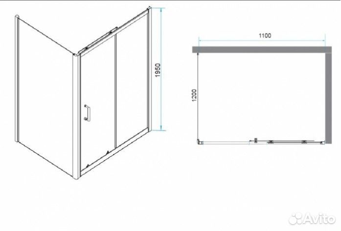 Душевой уголок RGW Passage PA-74B 110x120